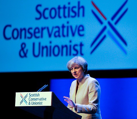 May w Szkocji: Nie ma uzasadnienia dla rozpadu Zjednoczonego Królestwa