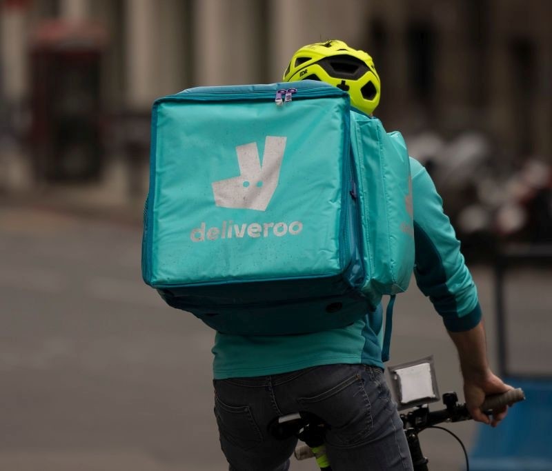 Thousands of UK Deliveroo and Uber Eats drivers to strike on Valentine’s Day