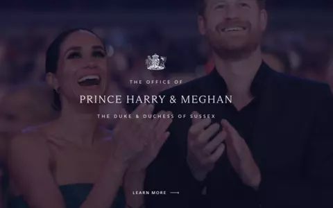 Harry and Meghan hit back as they face criticism after launching new Sussex.com website