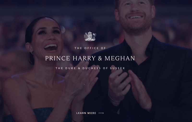 Harry and Meghan hit back as they face criticism after launching new Sussex.com website