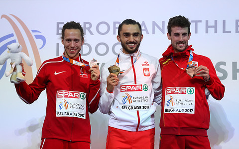 12 medali Polaków na 34. halowych mistrzostwach Europy