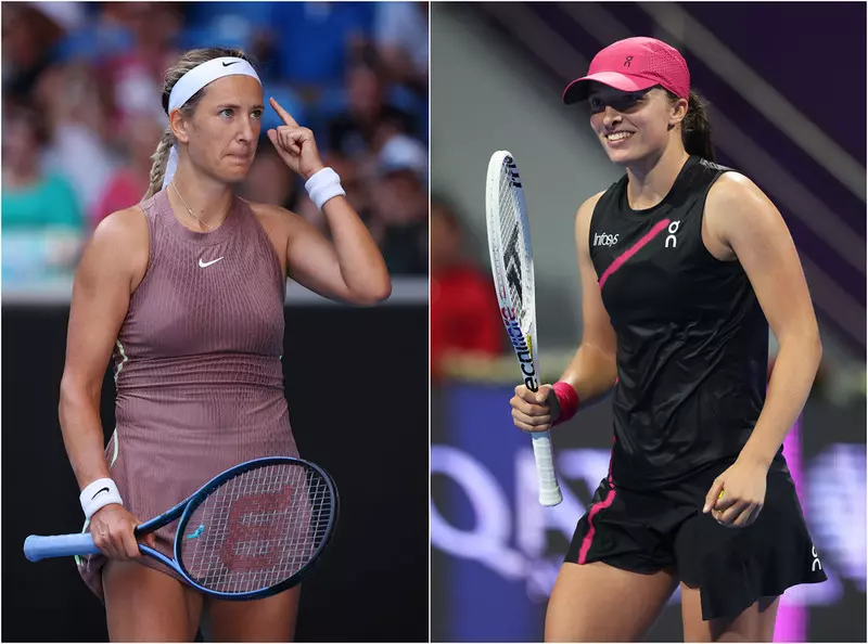 WTA tournament in Doha: Belarusian Azarenka to challenge Swiatek in the quarter-finals