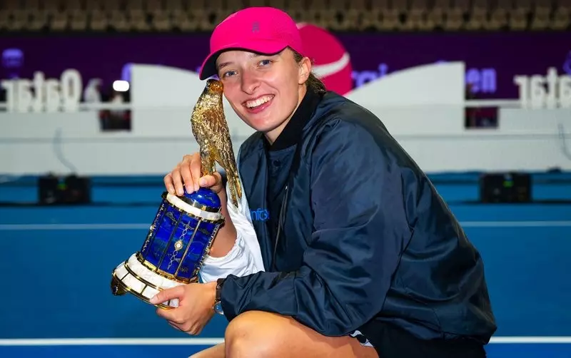 WTA tournament in Doha: Swiatek's third triumph in a row