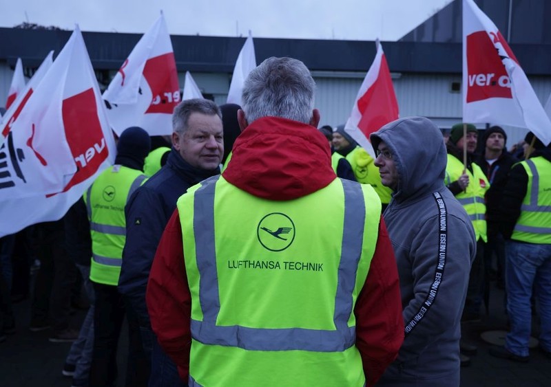 Germany: Another warning strike at the largest airports starting tomorrow