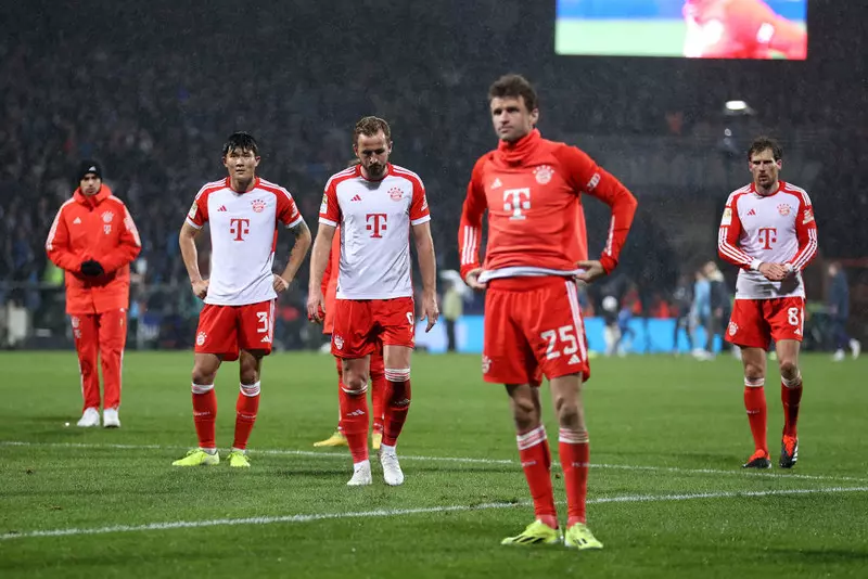 Third consecutive defeat for Bayern Munich
