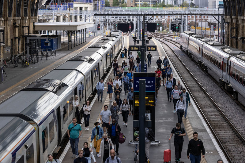 Rail passenger numbers could nearly double by 2050