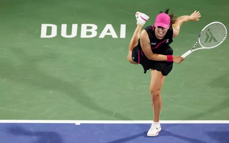 WTA tournament in Dubai: Swiatek advanced to the 1/8 finals
