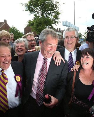 Farage: "Lis Ukip wszedł do kurnika Westminster" 