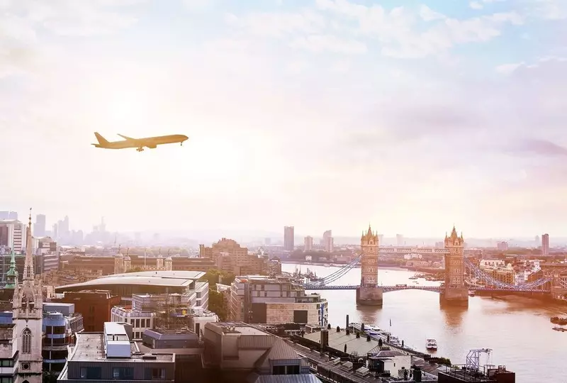Londyn "najgorszym miastem na świecie" pod względem zanieczyszczenia powietrza przez lotnictwo