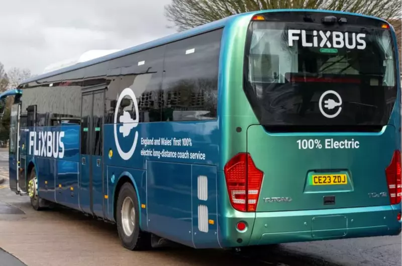 FlixBus launches new London electric coach to two major cities for just £2.99
