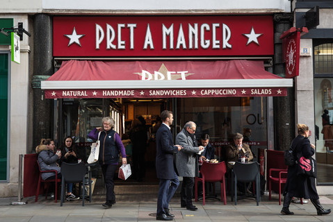 Just one in 50 job applicants for Pret a Manger is British