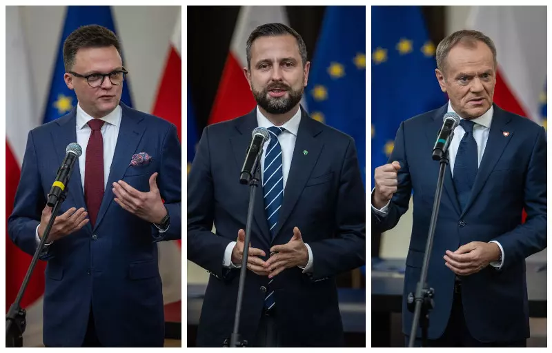CBOS: Hołownia, Kosiniak-Kamysz i Tusk na czele rankingu zaufania