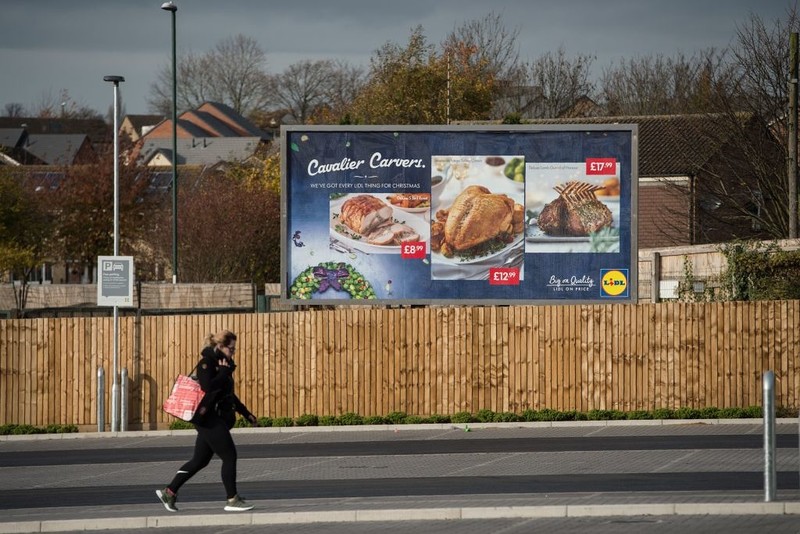 Four in five billboard ads in England and Wales in poorer areas