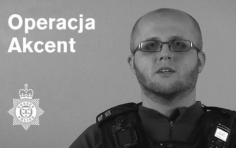 Operacja Akcent: Policjanci w Anglii uczą się polskiego