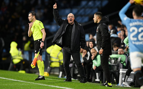 Coach Benitez lost his job after Celta Vigo's defeat to Real Madrid