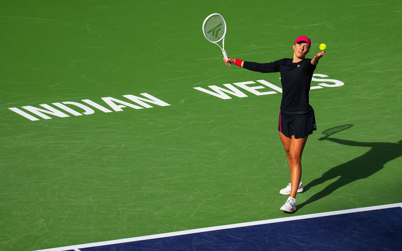 Turniej WTA w Indian Wells: Świątek awansowała do finału
