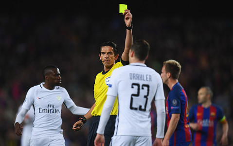 PSG complain to UEFA over refereeing in Barcelona defeat