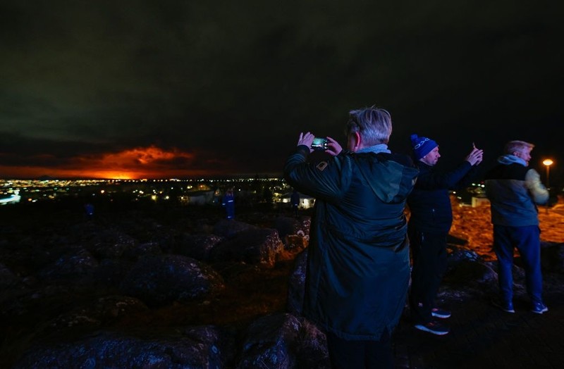 Nowa erupcja wulkanu na półwyspie Reykjanes