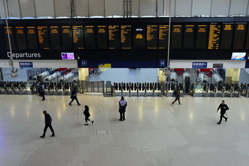 Maszyniści kolei i metra w UK ponownie rozpoczną strajki w kwietniu