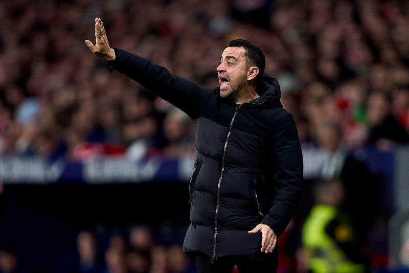 Xavi suspended for two matches after red card