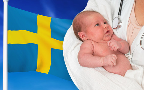 Sweden: The number of births this low has not been since 1749