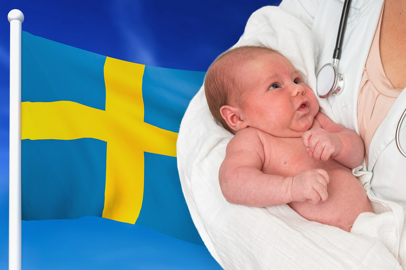 Szwecja: Tak mało dzieci nie rodziło się od 1749 roku