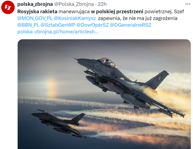 Incydent z rosyjską rakietą: Polskie MSZ wyjaśnia co dalej