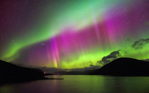 Northern lights predicted in US and UK on Monday night in wake of solar storms