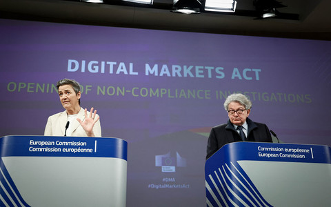 EU launches probe into Apple, Meta and Alphabet