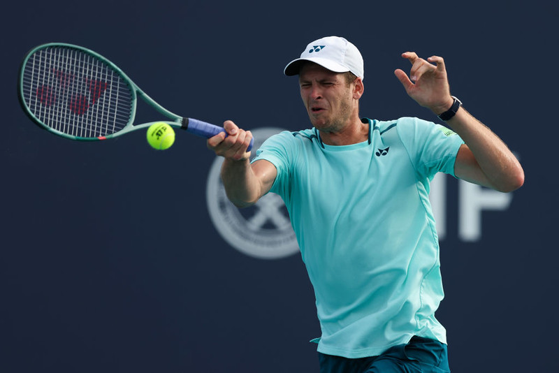 Turniej ATP w Miami: Hurkacz przegrał z Dimitrowem w 1/8 finału