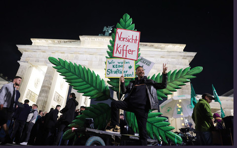 Germany: The legalisation of cannabis was celebrated in Berlin