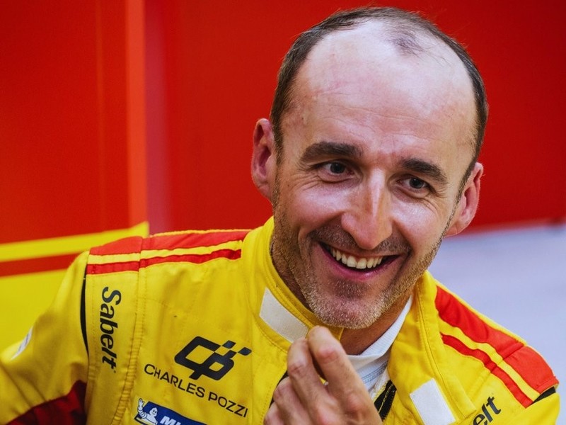Robert Kubica returns to competition in the European Le Mans Series