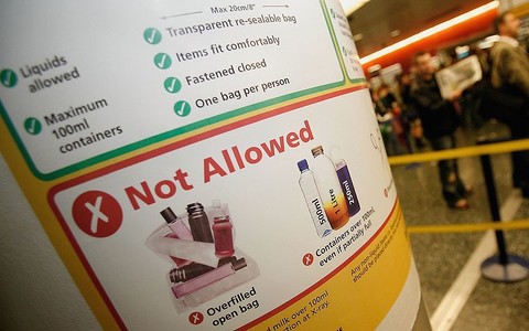 Blow for summer holiday travel as easing of airport security liquid rules delayed by a year