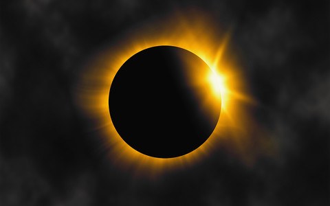 Total solar eclipse tomorrow, visible in North America