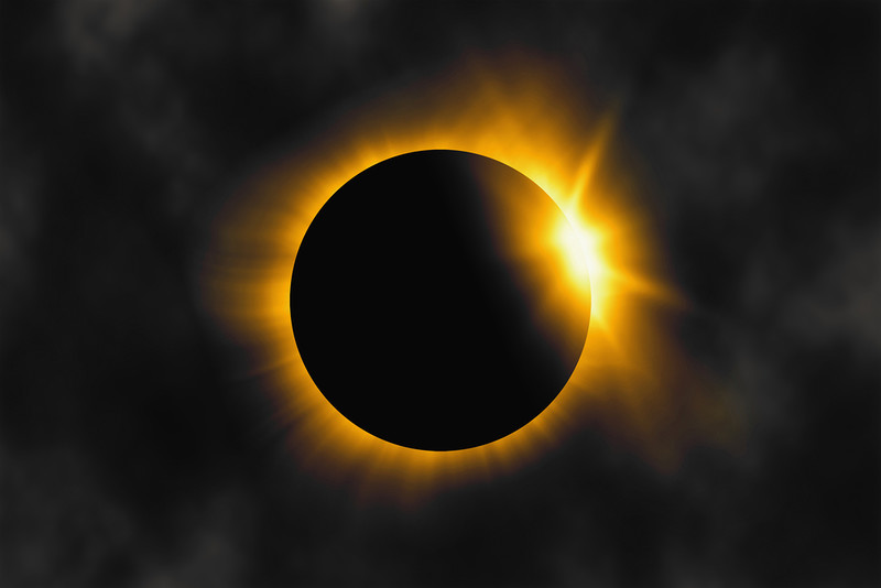 Total solar eclipse tomorrow, visible in North America