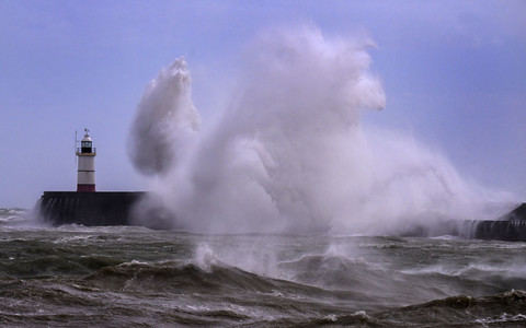 Storm Kathleen passes through Ireland and the UK