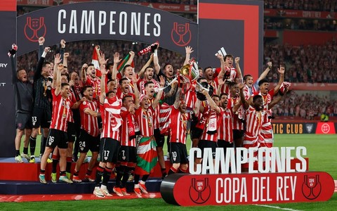 Athletic Club beat Mallorca in Copa del Rey final to end 40-year trophy drought