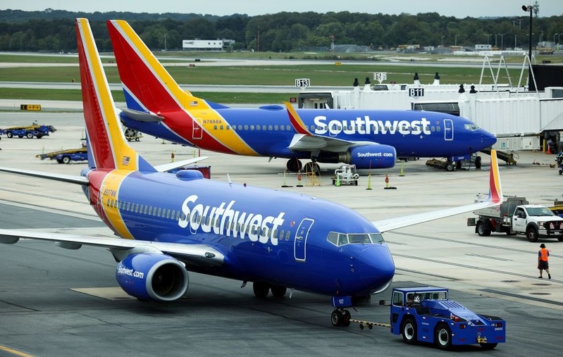 Engine cover of Southwest Airlines plane comes off during takeoff