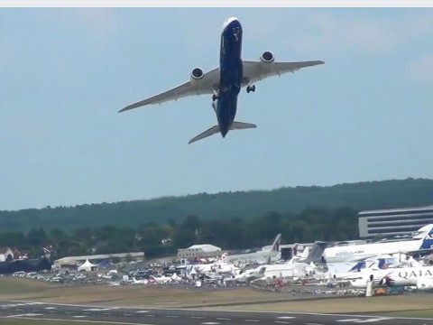 Pilot Boeinga 787-9 zachwycił internautów