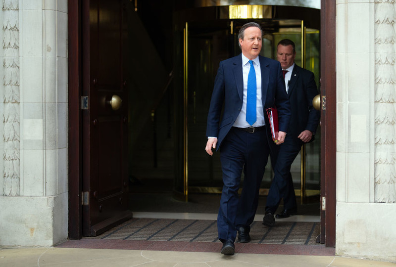 Foreign affairs chief Cameron urges Israel not to escalate conflict with Iran