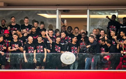 Bayer Leverkusen champion for the first time