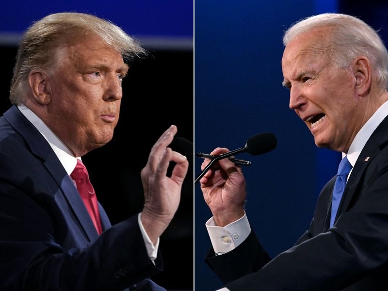 Biden and Trump have almost equal support from Americans