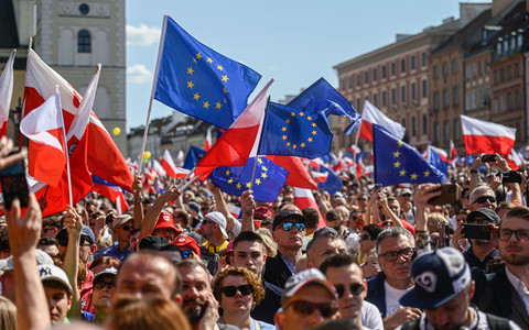 Poles' enthusiasm for the European Union wanes