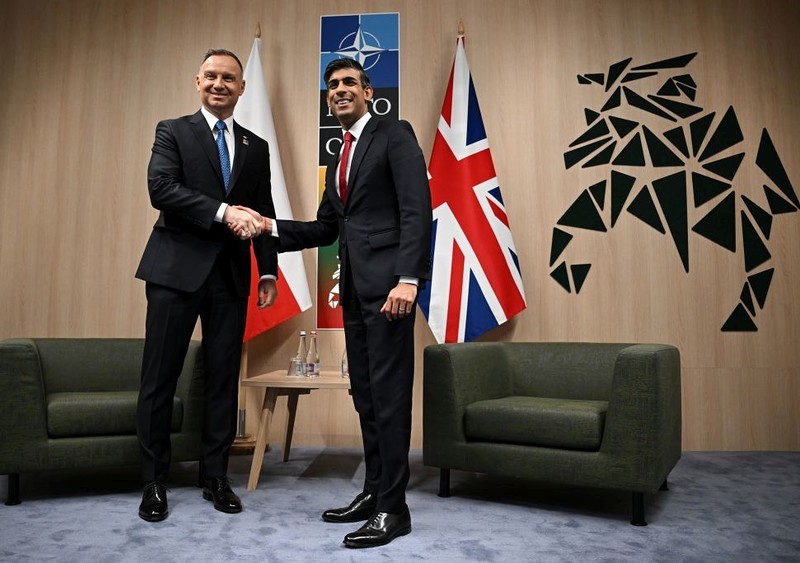 Rishi Sunak's visit to Poland. Prime Minister will announce new support package for Ukraine
