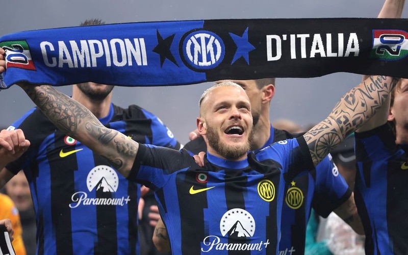 Inter Milan clinch 20th Serie A title with win over AC Milan