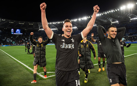 Puchar Włoch: Gol Milika dał Juventusowi awans do finału
