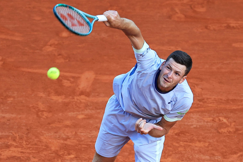 Turniej ATP w Madrycie: Hurkacz awansował do trzeciej rundy