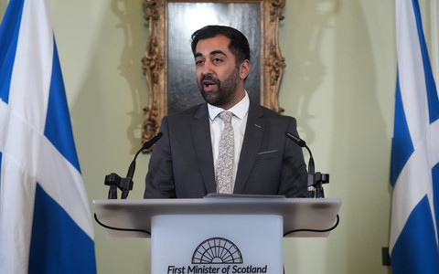 Szef rządu Szkocji Yousaf zapowiedział rezygnację ze stanowiska