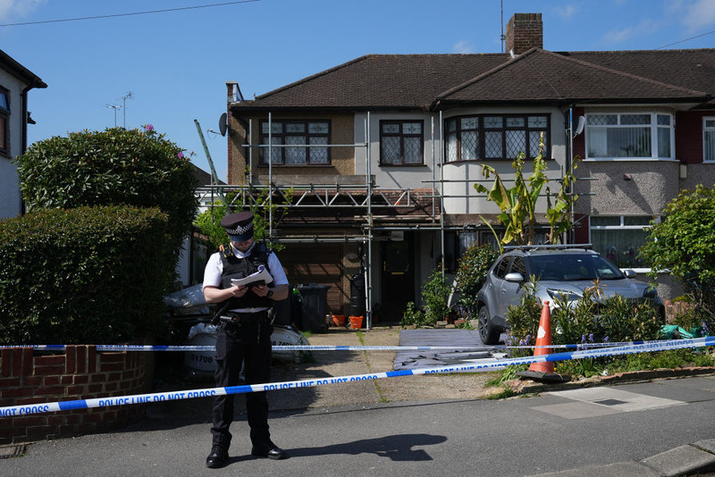 London: A man killed a 14-year-old boy with a sword and injured 4 others