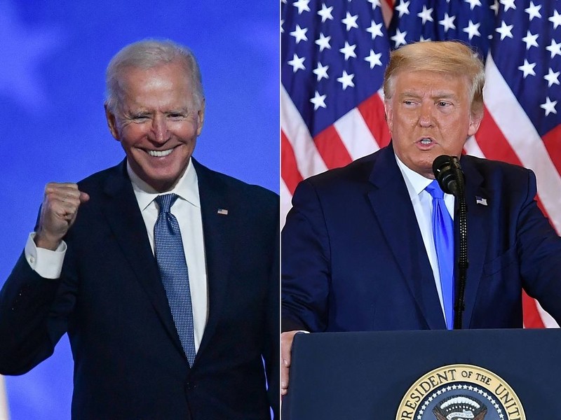 Biden wyprzedza w sondażu Trumpa jednym punktem procentowym